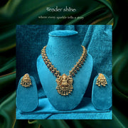 TRADITIONAL TEMPLE LAKSHMI NECKLACE