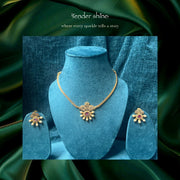 RUBY BLOOM ATTIGAI NECKLACE