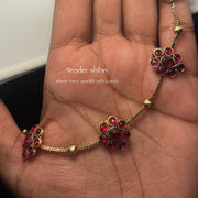 SIMPLE FLORAL CHOKER