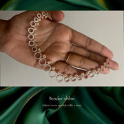 RADIANT CIRCLE CASCADE NECKLACE