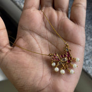 PEACOCK INVISIBLE CHAIN SET