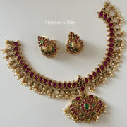 Nethra antique bridal set.