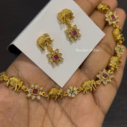 Gaja ratna necklace