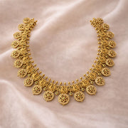 MAYURA FLORAL COIN NECKLACE