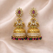 MAYURA VARNA JHUMKA