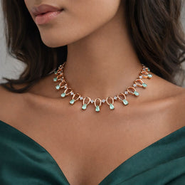 SERENE DROPS PREMIUM NECKLACE SET