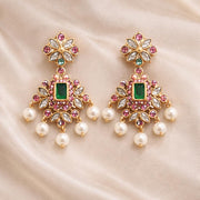 PARNA PEARL DROPS NECKLACE