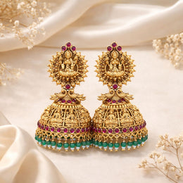 MANOHARI PREMIUM BRIDAL LAKSHMI JHUMKA
