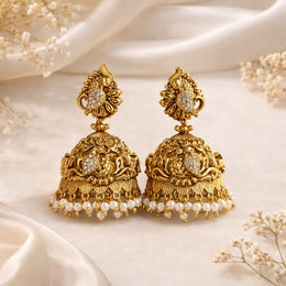 PREMIUM MAYURA BRIDAL JHUMKA