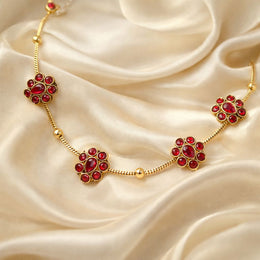 SIMPLE FLORAL CHOKER