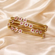 FLORAL GRACE AD STONE BANGLES