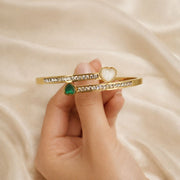 Twin Heart Grace Bracelet