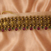 Lakshmi Drop Coin Choker