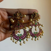 Lakshmi Stone Elegance Chandbalis