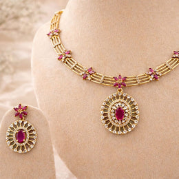 LUX Ruby AD Necklace