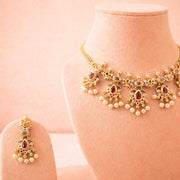 Mini Royal Ruby Necklace